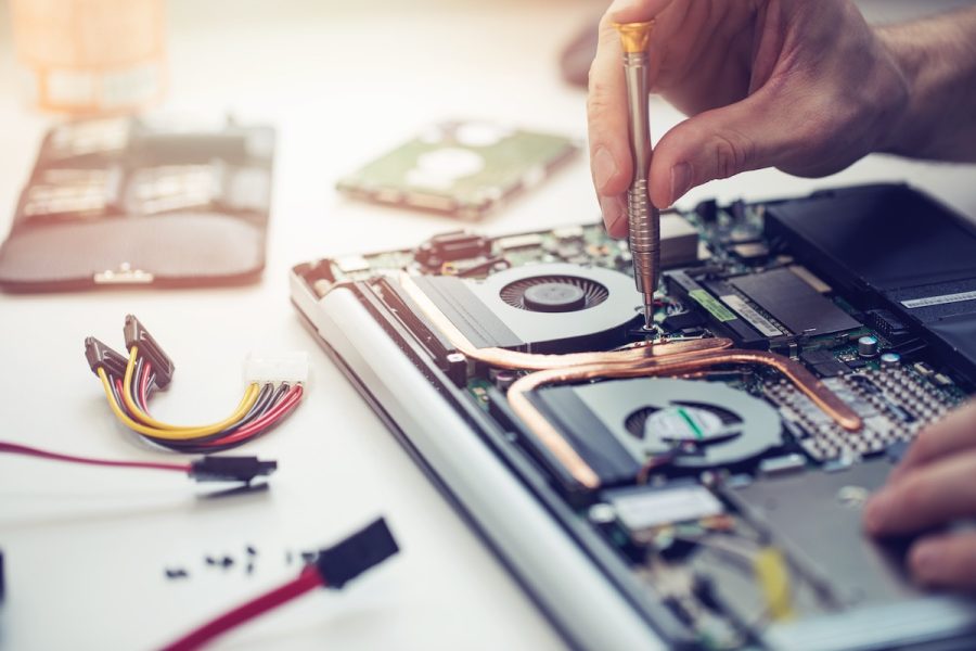 Laptop hűtés és alaplap javítás